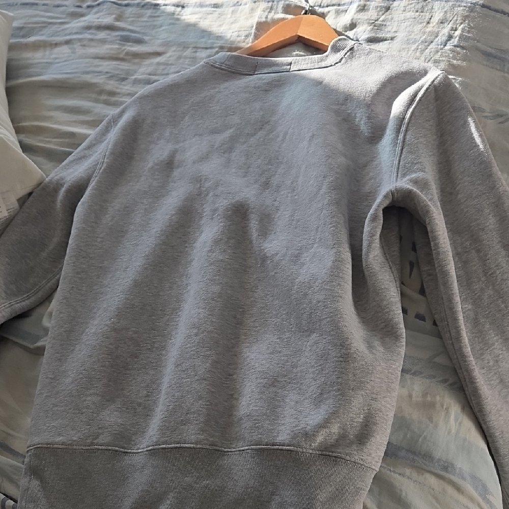 Polo by Ralph Lauren Gray Crewneck Sweater with Bear Motif - Picture 4 of 4